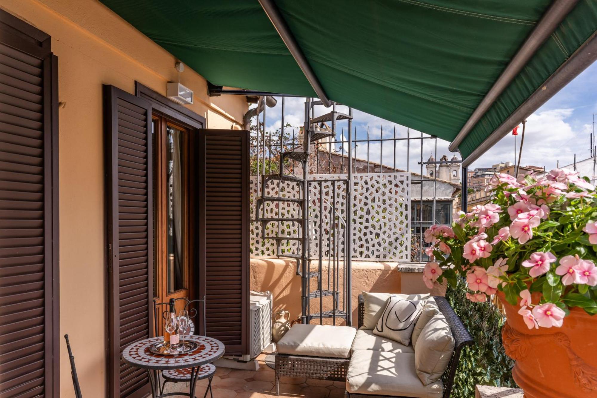 Twilight Terrace - Piazza Di Spagna Рим Екстериор снимка